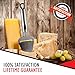 KitchenHUB Stainless Steel Cheese Slicer & Cutter, Heavy Duty & Durable Cheese Plane, For Semi-Soft & Hard Cheese, Silver