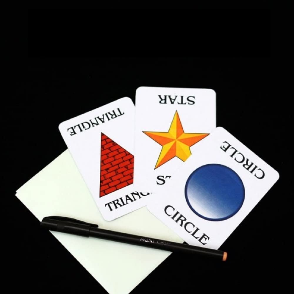 MilesMagic Magician's Hypnotic Choice Cards Gimmick Mentalism Hypnosis Symbol ESP for Real Mind Reading, Prediction, Foretelling Future Forcing Magic Tricks