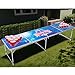 Giantex 8FT Beer Pong Table Portable Folding Party Gaming Indoor Outdoor (Style 3)