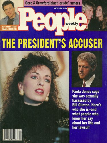 People Weekly (President Bill Clinton...The President's Accuser...Paula Jones, May 23 ,1994)