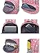 Dog Pawprint Cat Fingerprint Backpack for Elementary or Middle School Girls (Black)