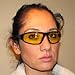 proSPORT Yellow Bifocal +1.50 Safety Glasses z87 for Men and Women for Night Driving and Riding
