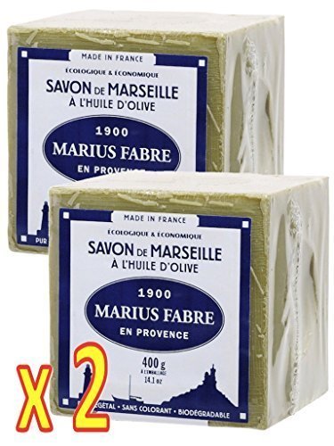 Marius Fabre Cube of Pure Marseille Soap Lot of 2