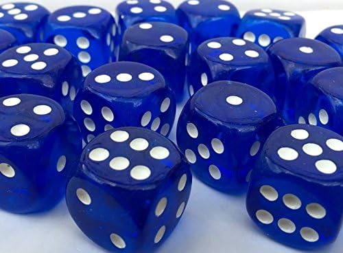 Crap's HUGE LAS VEGAS FELT - 6FT BY 3FT + PAIR OF BLUE DICE, Large - Image 3