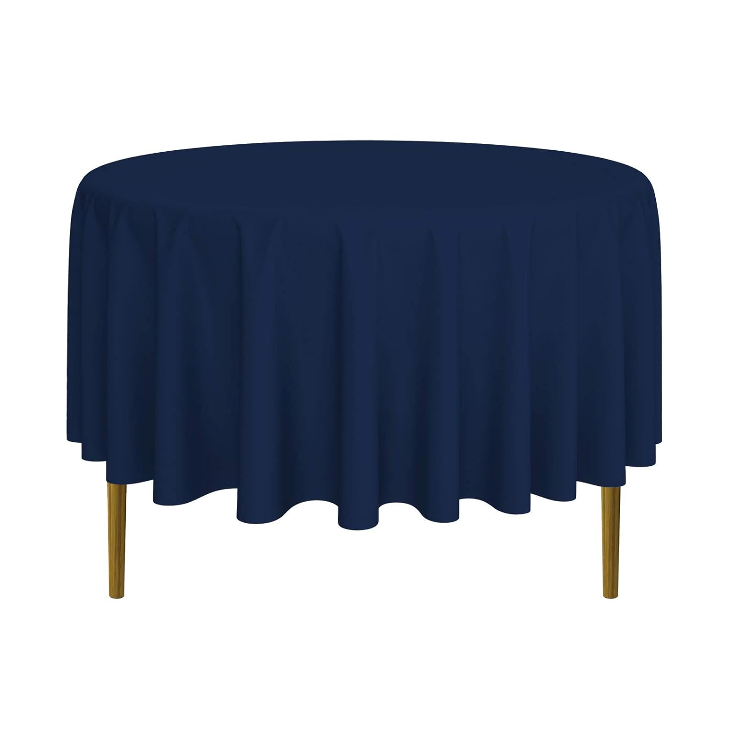 Best 90′ round table cloth polyester