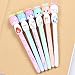 VANVENE 12pcs/lot Small Fresh Japanese Doll colored gel pens for writing cartoon 0.38mm black ink roll pen office school supplies