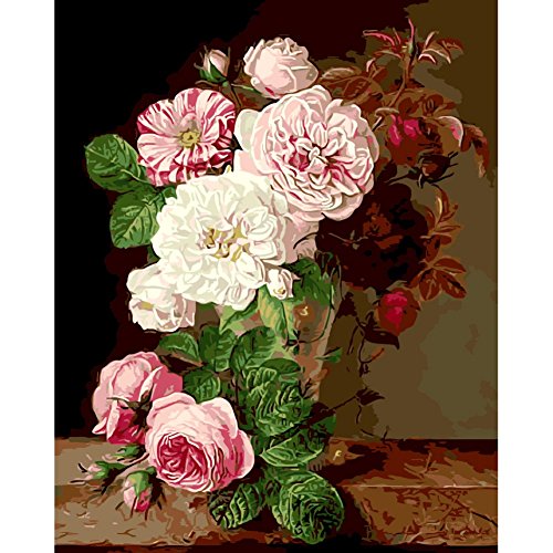 Floral Paint By Number Kits • Paint By Number For Adults