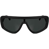 Calvin Klein Jeans Unisex Adult Sunglasses CKJ25605S - Matte Black with Solid Grey Lens