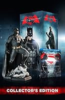 Batman v Superman: Dawn of Justice (3 Disc) (Bilingual) with Amazon Exclusive Batman Figurine [Blu-ray]