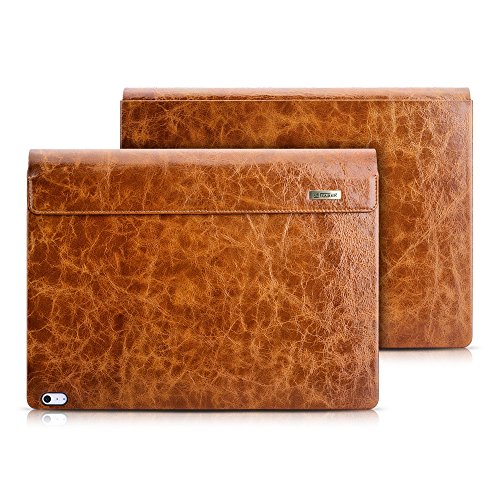 icarercase Surface Book Case,Surface Book 2 Leather Case, Crocodile