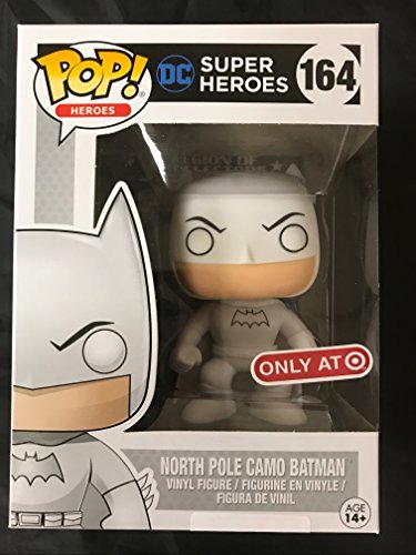 Funko Pop! DC Super Heroes North Pole Camo Batman Exclusive #164