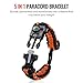 Survival Kit - Survival Gear with Multitool, Tactical Flashlight, 550 Paracord Bracelet, Emergency Blanket, Wire Saw, Water Bottle Clip - Camping, Hiking, Hunting etc Outdoor Activities