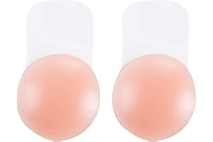 Hiramex Nippleless Covers, Silicone Breast Lift Reusable Breast Pasties Petals