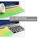 All-inside Green Yellow Ombre Keyboard Skin for MacBook Pro 13