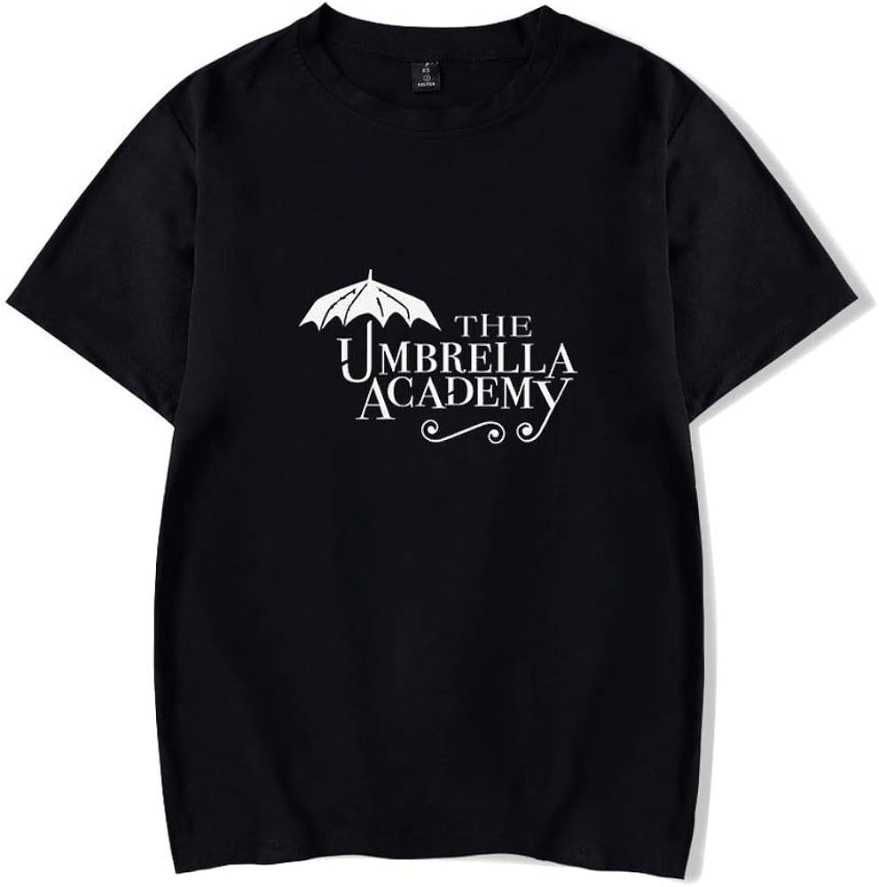 De.Pommeyeux The Umbrella Academy TShirt for Men Oversize Cotton Tops