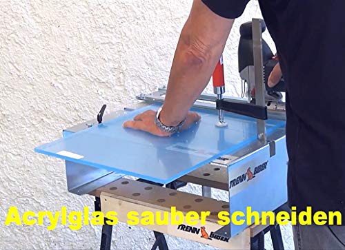Stichsägetisch 014H + 8 Stichsägeblätter - statt Kreissäge … – Bild 8
