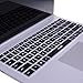 Cosmos ® Silicone Soft Keyboard Cover Skin Protector for 13.5-inch Microsoft Surface Book, Ultrathin and Ergonomic, Silicone Keyboard Cover (Black)