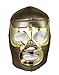 Mask Maniac RAMSES Adult Lucha Libre Wrestling Mask (pro-fit) Costume Wear - Gold, Large