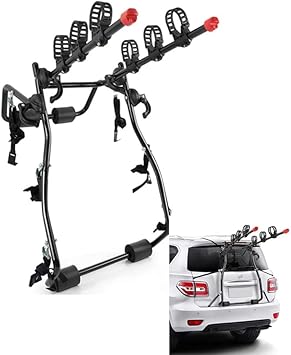 rear mounted 4 bike rack