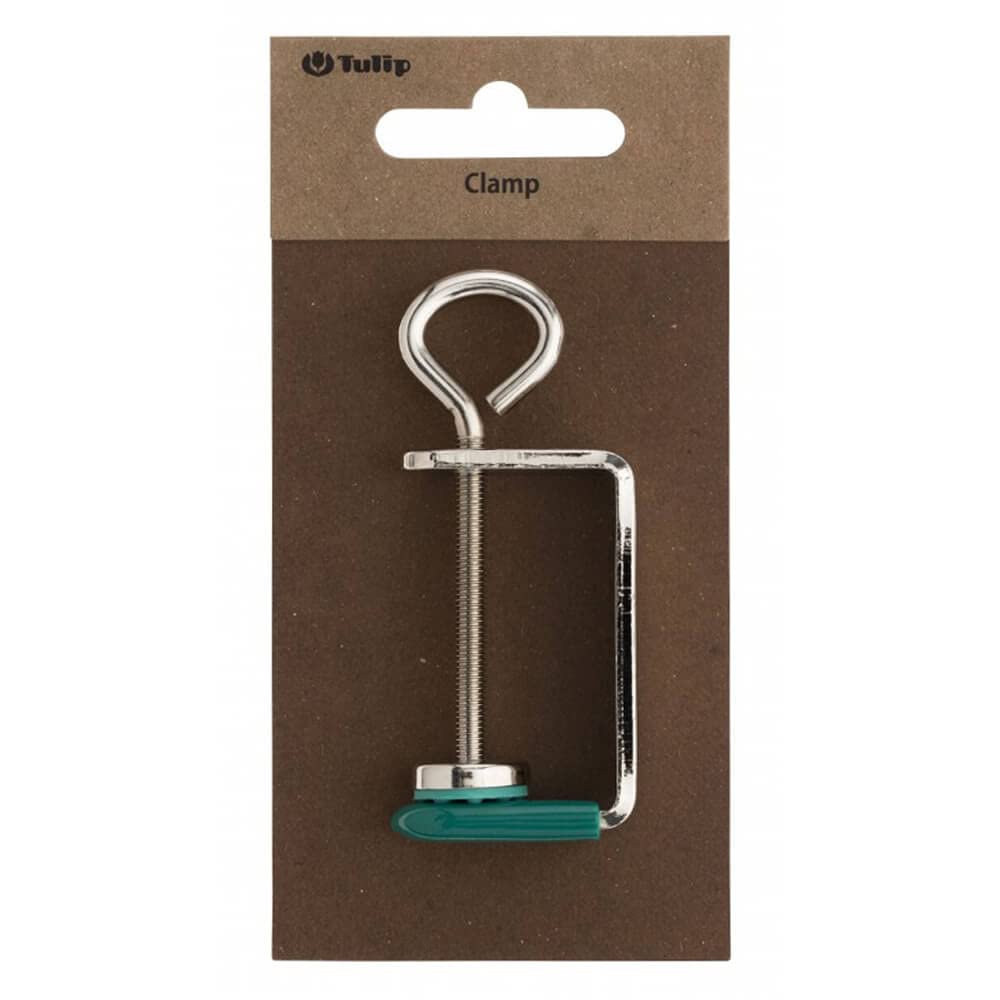 Tulip Steel Table clamp, Silver — Desk clamp for Crafts and Sewing, 1 piece