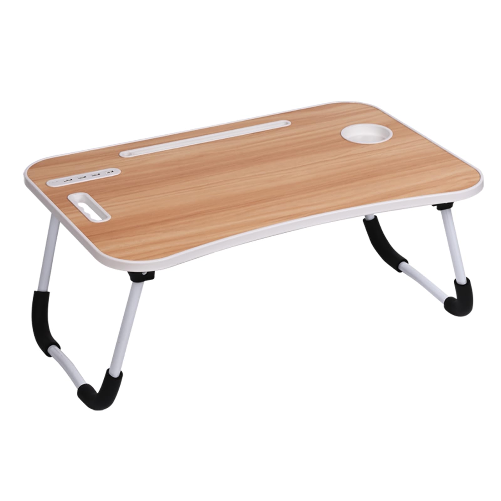 Photo 1 of  23.6 in Laptop Lap Desk, Foldable Laptop Table Portable Standing Table for Bed Couch Floor Pillow