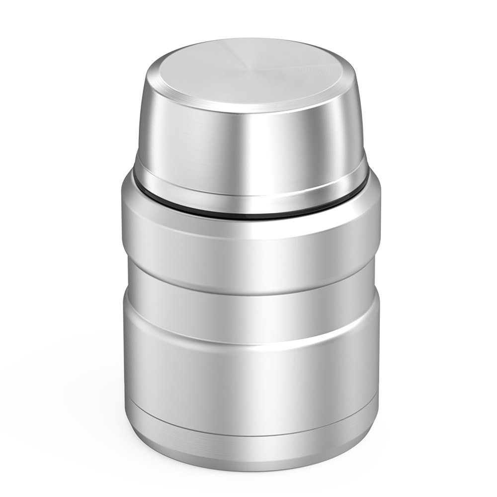 Thermos Thermos Stainless King Silver Food Jar (0.45 L), Heat Retention (Silver)
