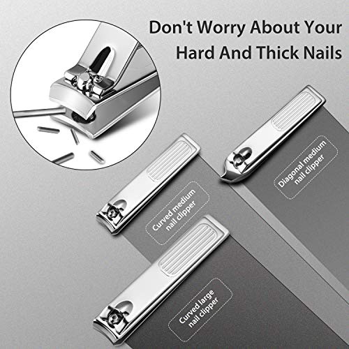 4 Easkep+Manicure+Pedicure+Professional+Stainless