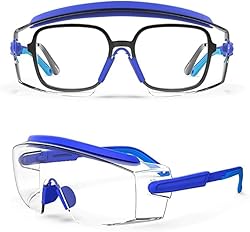 MEIGIX Anti Fog Safety Glasses Safety Goggles Over