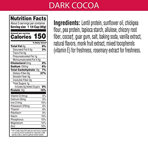 Kashi GO Breakfast Cereal, Vegan Protein, Keto Friendly Cereal, Dark