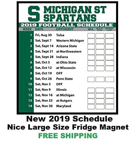Amazoncom 2019 Ncaa Michigan State Spartans Football