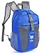 Bago Lightweight Backpack. Water Resistant Collapsible Rucksack for Travel and Sports. Foldable and Packable Daypack for Adults, Men and Women, Teens and Children (DeepBlue)