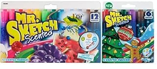Mr Sketch Scented Markers 18 Pack Original And Holiday
