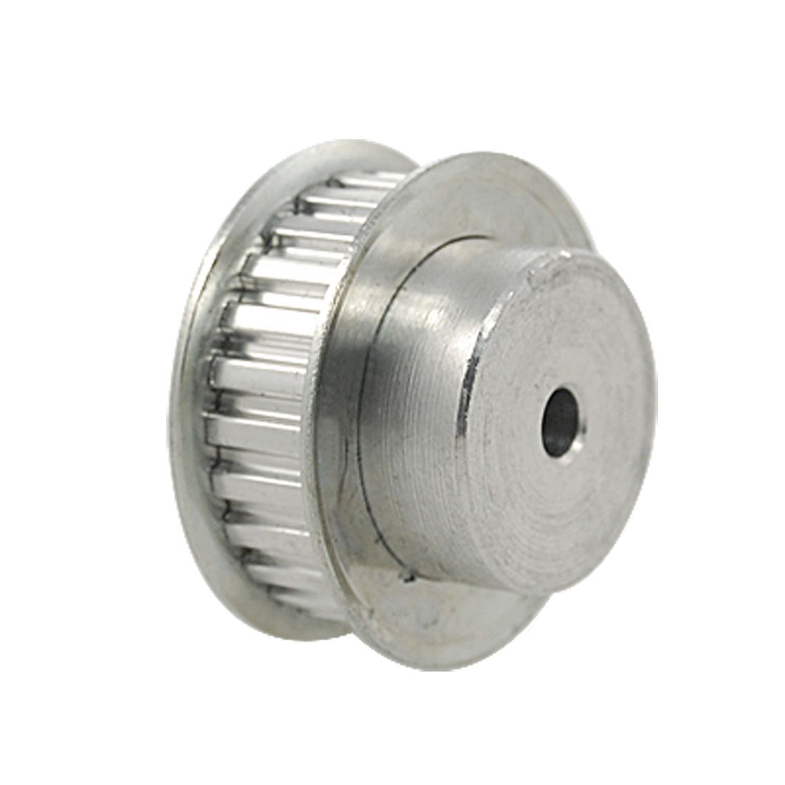 Sourcingmap 24XL037 Aluminum Timing Pulley 24T 6mm Bore Dual Flanges