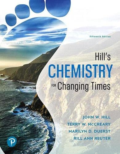 Chem.For Changing Times Text (Loose)