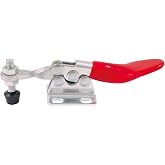 HHIP 3900-0362 Horizontal Hold-Down Solid Toggle Locking Clamp with 60 lb. Pressure