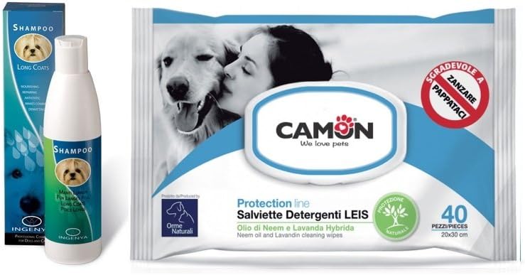 For Grass Long ingenya & Camon Wipes to Neem Oil and Lavender Shampoo for Dogs
