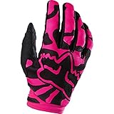Fox Racing Dirtpaw Race Youth Girls MX Motorcycle Gloves - Black/Pink / Large
