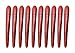 Wholesale 10 Pcs. Thai Traditional Reflexology Foot Massage Stick Massager Red Wood by Candystore