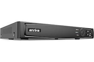 ANNKE 12MP 8CH PoE NVR, Smart AI Network Video Recorder, Support up to 8X IP Cameras, Works with 12MP/8MP/6MP/5MP/4MP PoE Cam, 24/7 Recording, RTSP, (Not Included HDD)