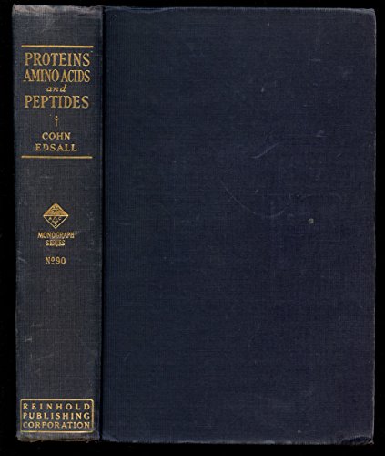 Proteins, amino acids and peptides as ions and dipolar ions (American ...