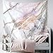 TSDA Pink Marble Tapestry Wall Hanging Pink and Gray Tapestry for Living Room Bedroom Dorm Home Decor (Small-59 x 51 In)