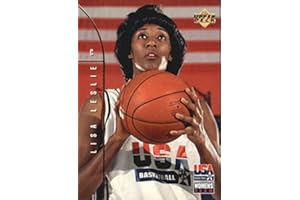 1994 Upper Deck USA #81 Lisa Leslie USAB Women WNBA Basketball Trading Card
