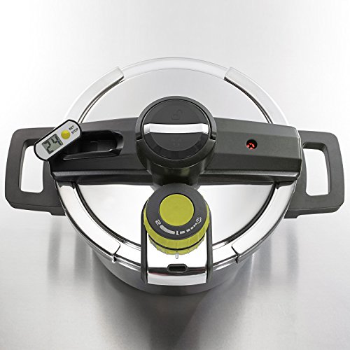 BEEM Germany 6Piece iTouch Pressure Cooker with Glass Lid, 3.5 and 5.