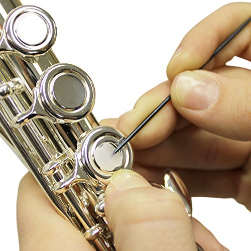 45 Pcs Soft Rubber Flute Plugs Open Hole Plug Flutes Repair Parts Accessories, 7 X 3mm