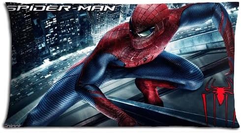 Stain Resistant Spider Man Polyester Cotton Bench Pillow Cover Cases Zippered 20x36(inch) 50x90(cm)