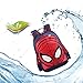 SUNBABY Boys' Backpack Spiderman Fans Gift Waterproof Comic School Bag with Lunch Kit (Spiderman-Dark Blue, One Size)