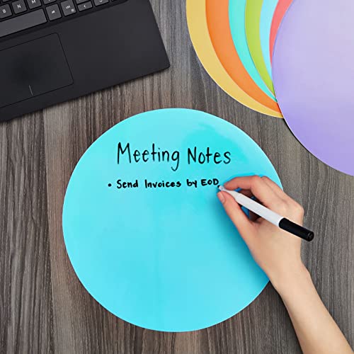 24Pack Dry Erase Dots for Classroom Tables, Peel and Stick Removeable