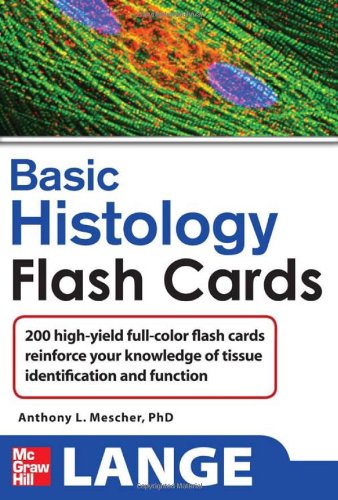 LANGE JUNQUEIRAS HIGH YIELD HISTOLOGY FLASH CARDS