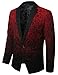 MONDAYSUIT Mens Two-Tone Gradient Blend Extra Slim-Fit Skinny Blazer Jacket
