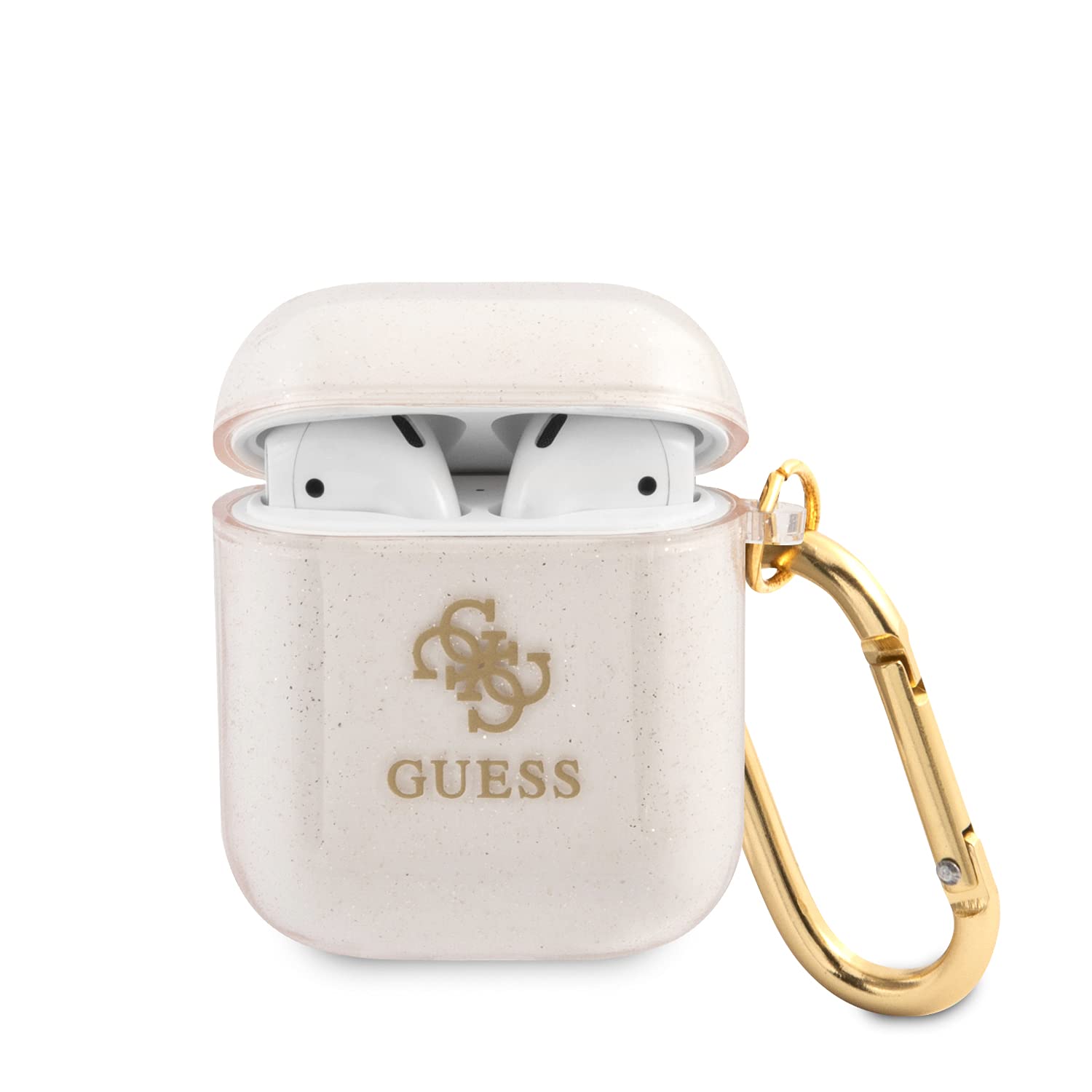 Guess Guapucg4gd Airpods Pro Dourado/Dourado Glitter Collection